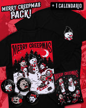 Cargar imagen en el visor de la galería, Merry Creepmas Playera Logo Pack