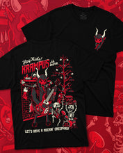 Cargar imagen en el visor de la galería, Rockin Krampus Playera Logo