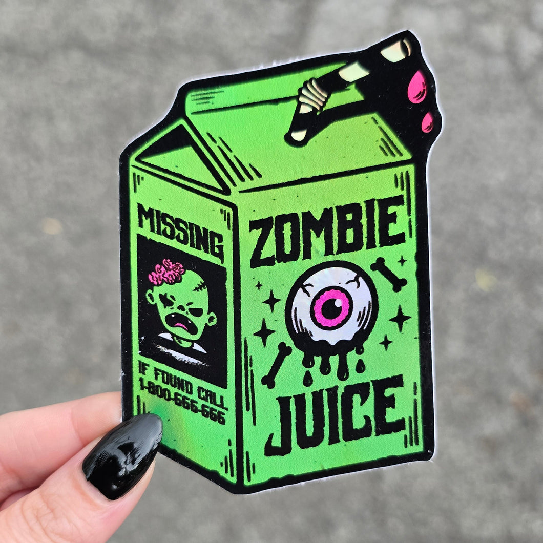 ZOMBIE JUICE STICKER