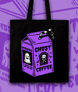 Ghost Coffee Tote Bag