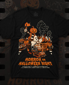 Horror on Halloween Night Playera
