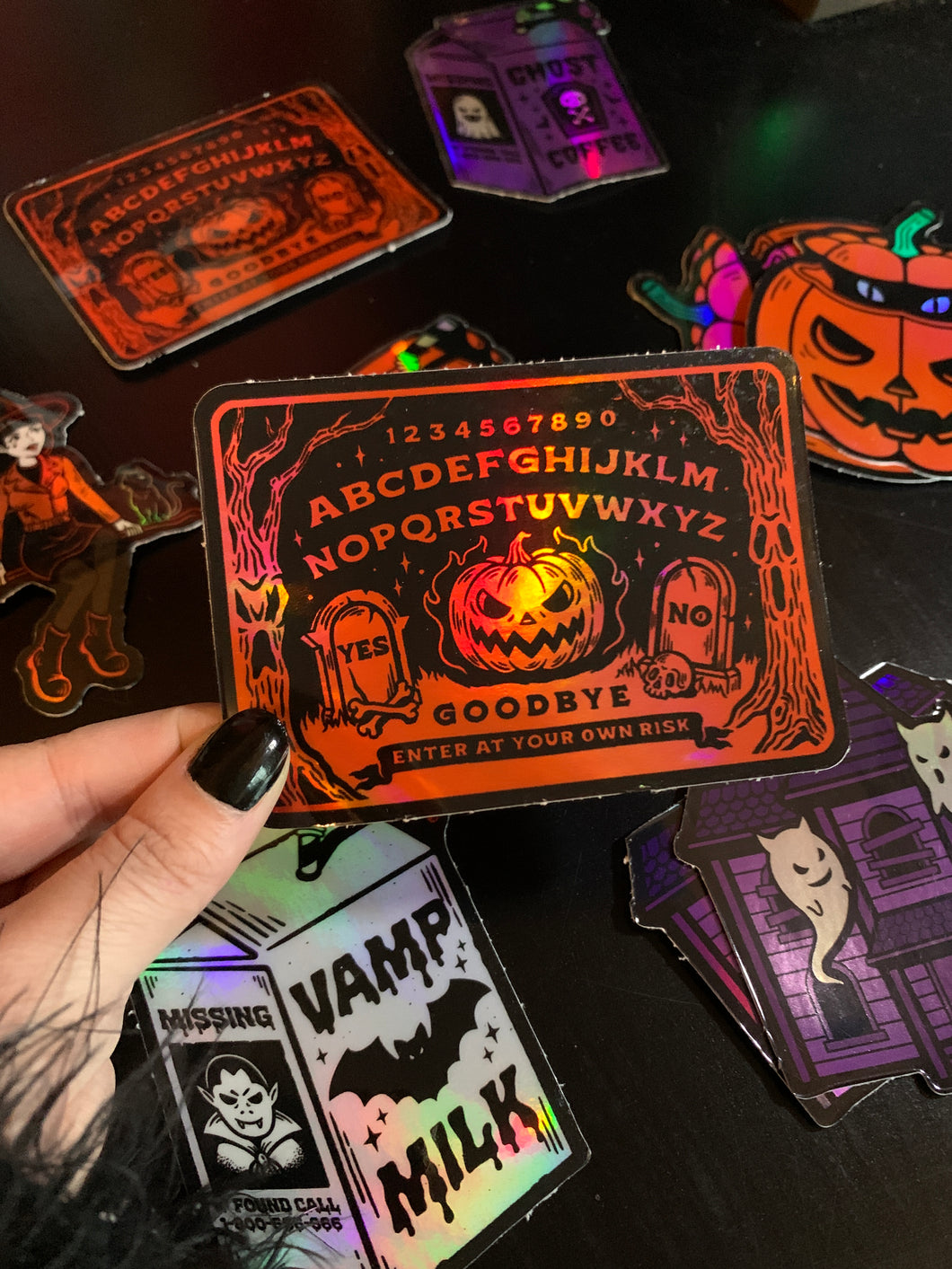 HALLOWEEN OUIJA STICKER