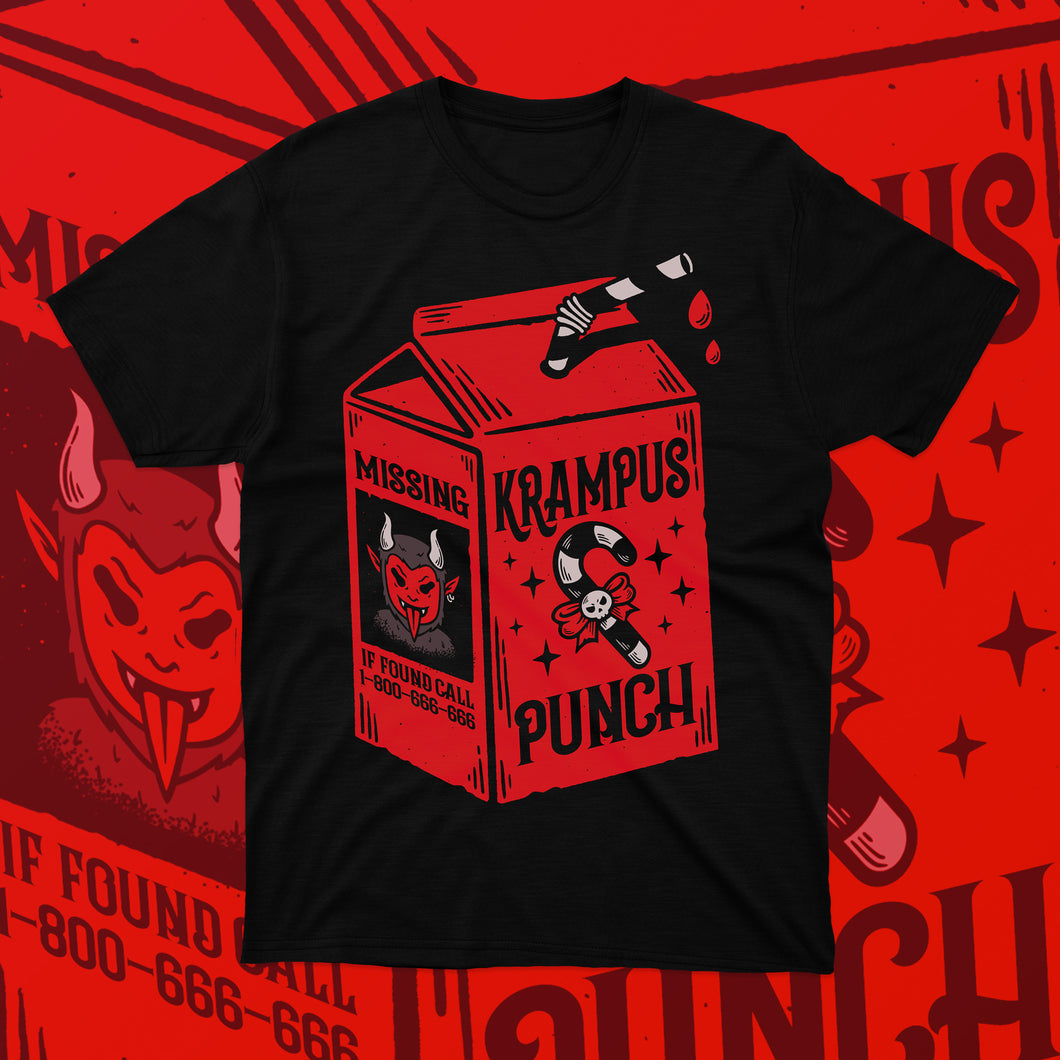 Krampus Punch Playera