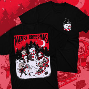 Merry Creepmas Playera Logo