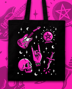 Witch Metal Magic Tote Bag
