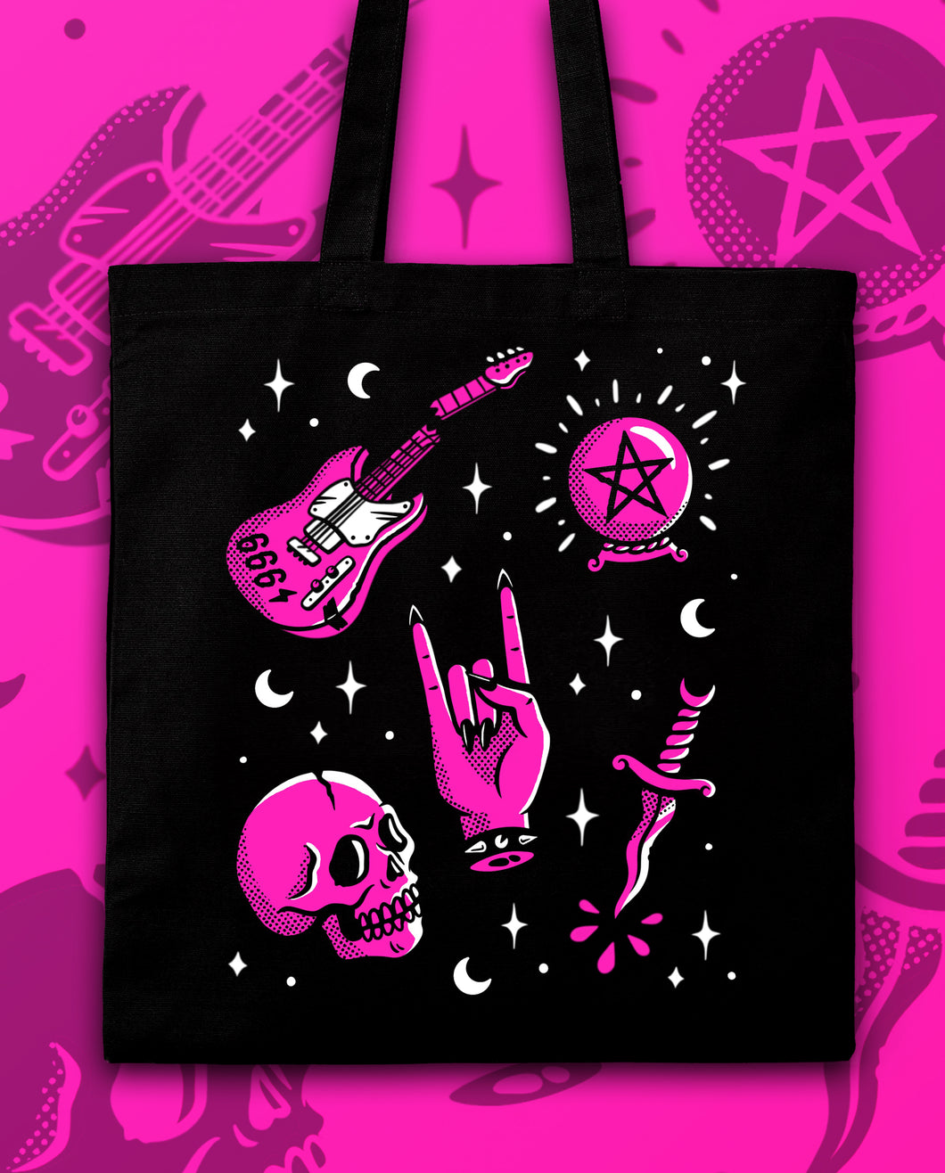 Witch Metal Magic Tote Bag