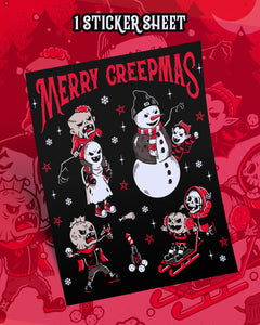 Merry Creepmas Playera Logo Pack