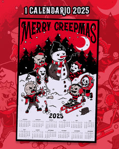 Merry Creepmas Playera Logo Pack