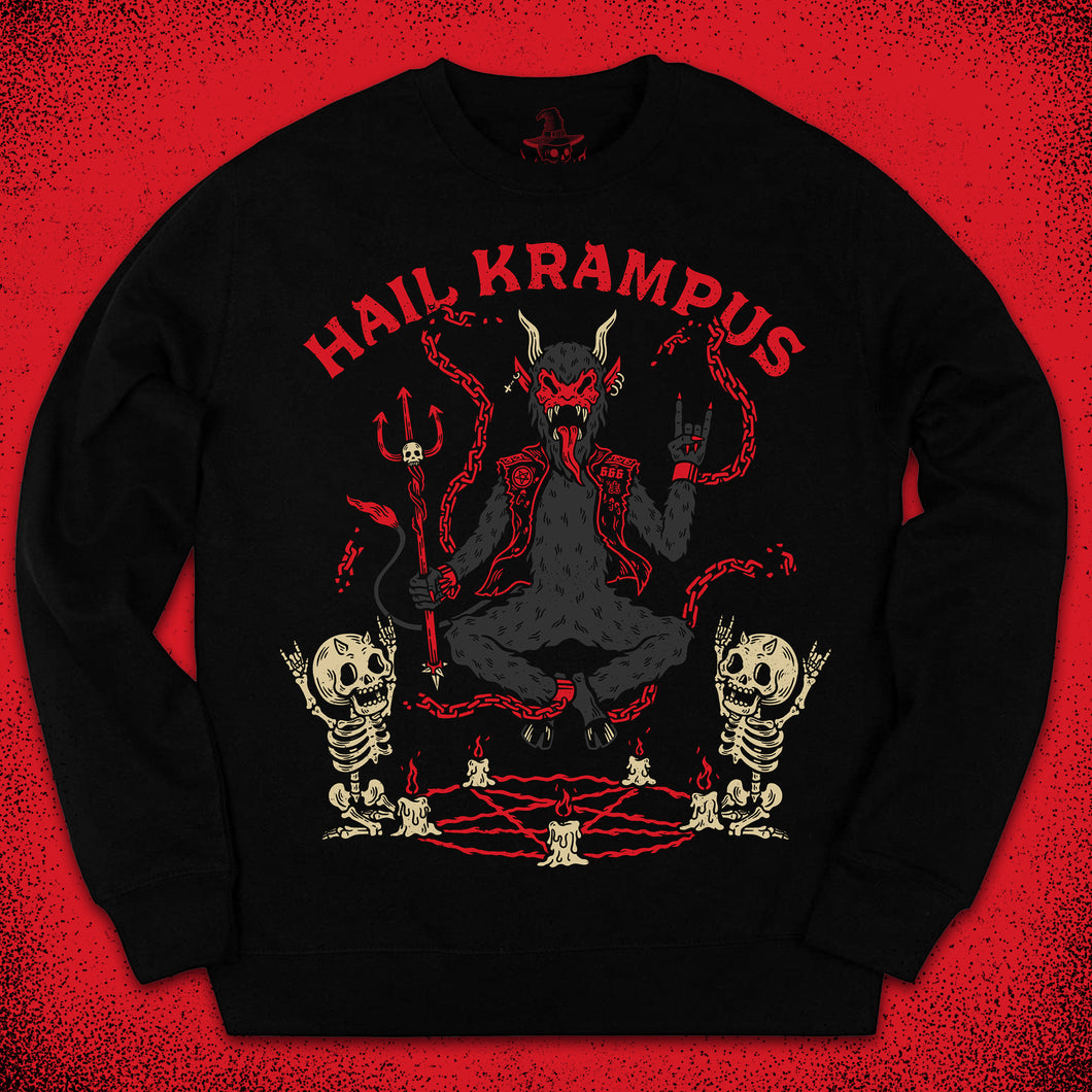 HAIL KRAMPUS SUDADERA