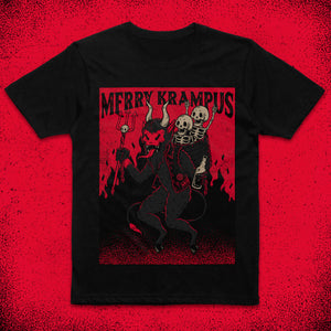 Merry Krampus Playera