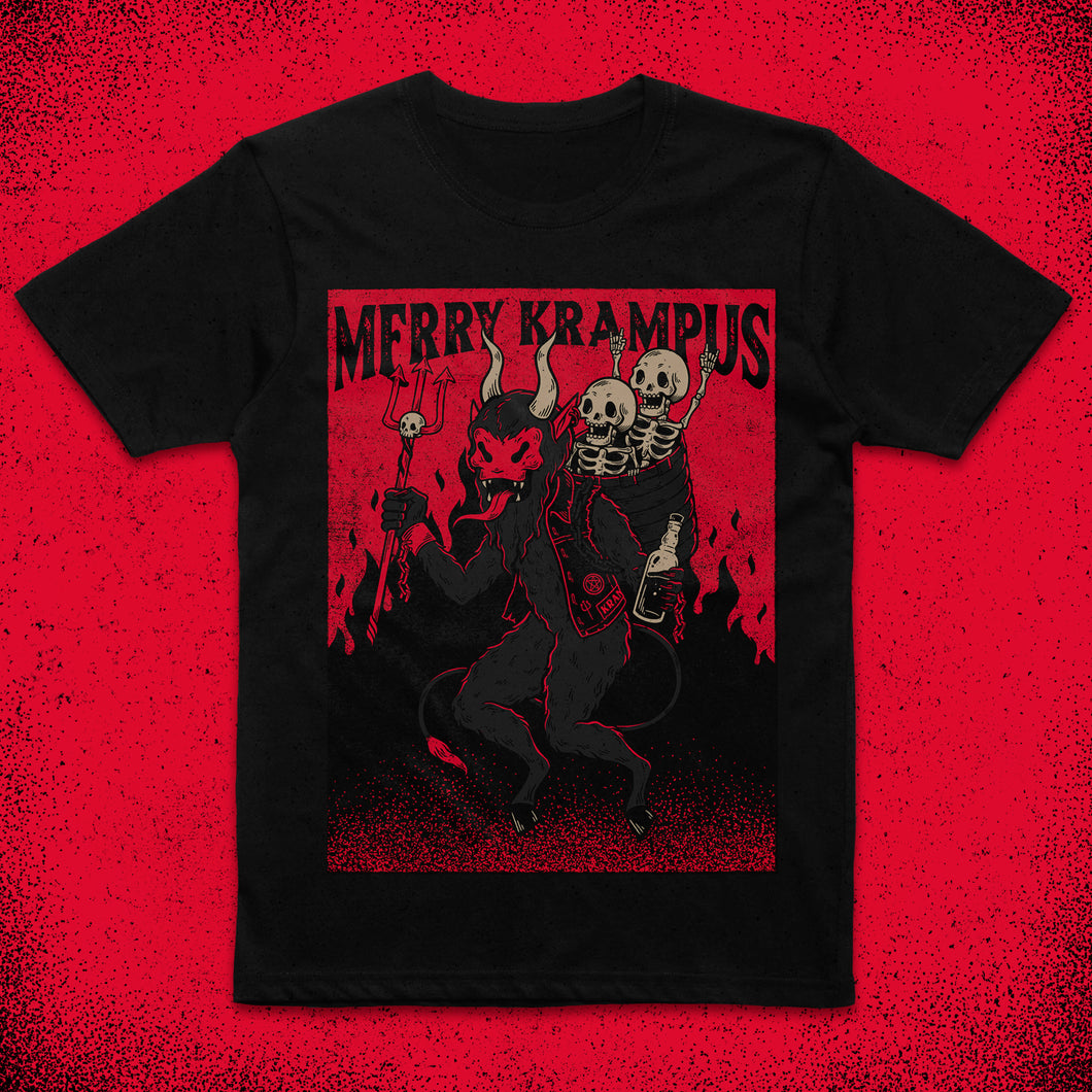 Merry Krampus Playera