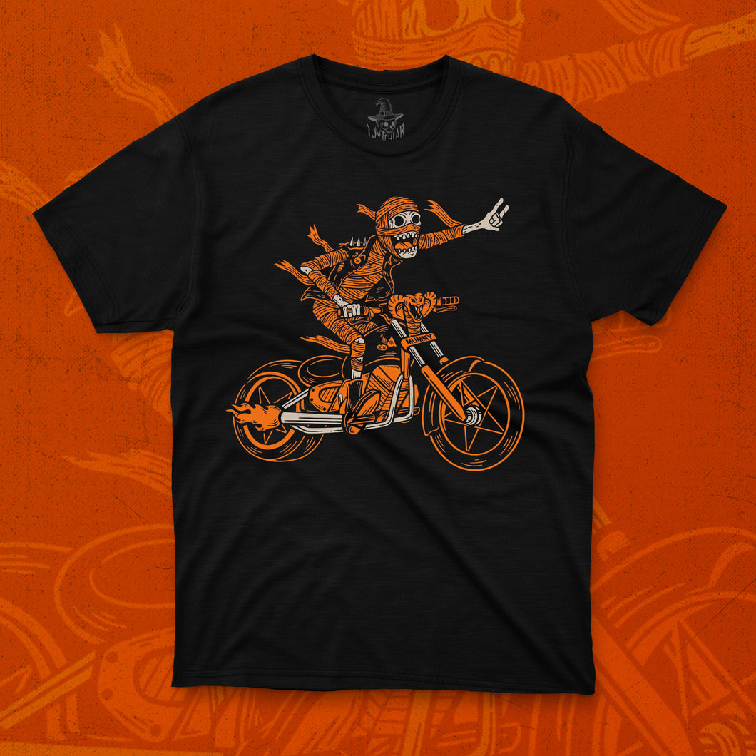 Mummy Biker Playera